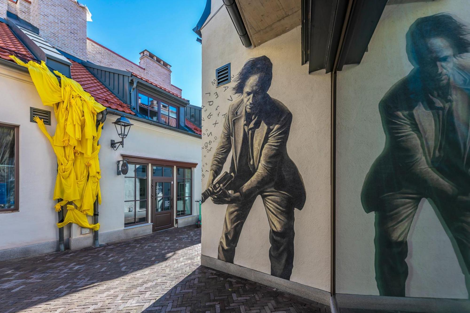 Artsy Exclusive Old Town Residence Gallery Walk فيلنيوس المظهر الخارجي الصورة